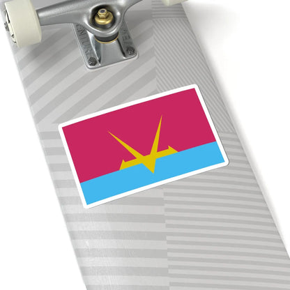 Flag of the Young Hebrews (Israel) STICKER Vinyl Kiss-Cut Decal - The Sticker Space
