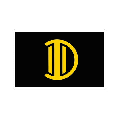 Flag of Third Way Poland (Poland) STICKER Vinyl Kiss-Cut Decal 3 Inch White - The Sticker Space