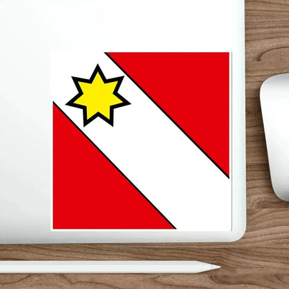 Flag of Thun Switzerland STICKER Vinyl Die-Cut Decal - The Sticker Space