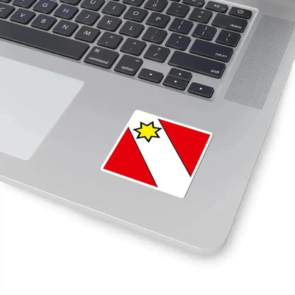 Flag of Thun Switzerland - STICKER Vinyl Kiss-Cut Decal - The Sticker Space