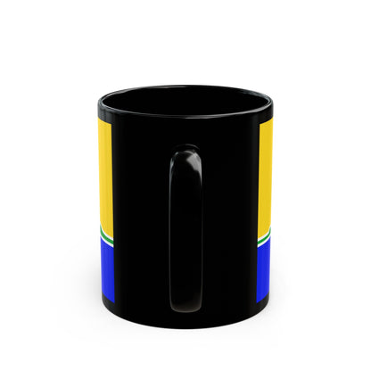 Flag of Thunder Bay Canada - Black Coffee Mug-The Sticker Space