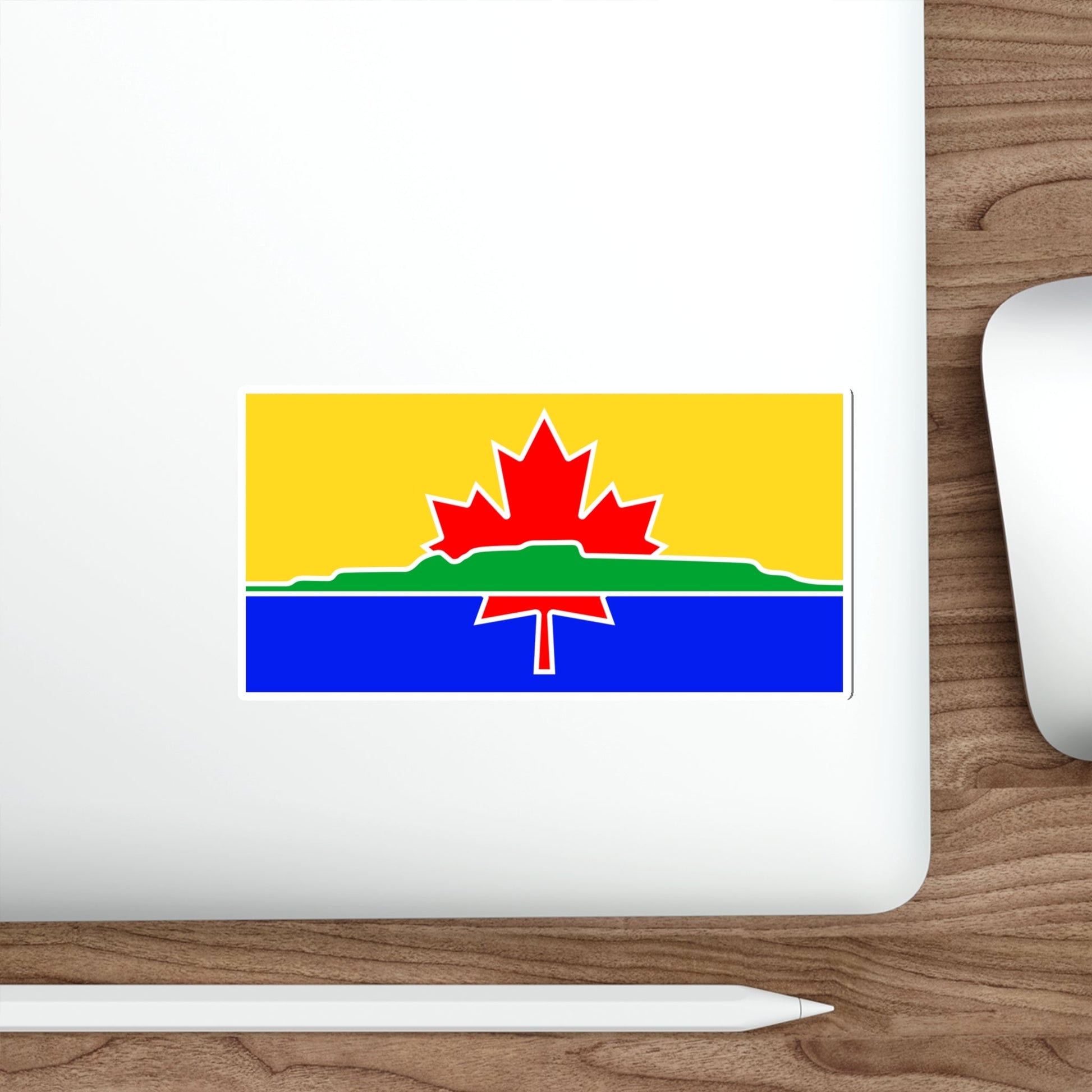 Flag of Thunder Bay Canada STICKER Vinyl Die-Cut Decal-The Sticker Space