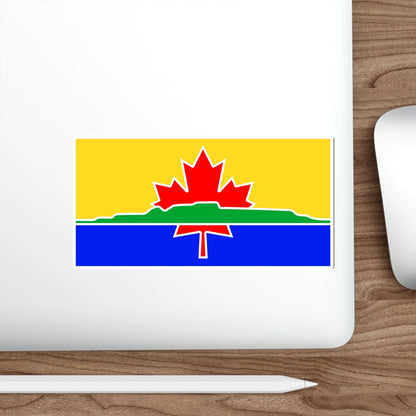 Flag of Thunder Bay Canada STICKER Vinyl Die-Cut Decal-The Sticker Space