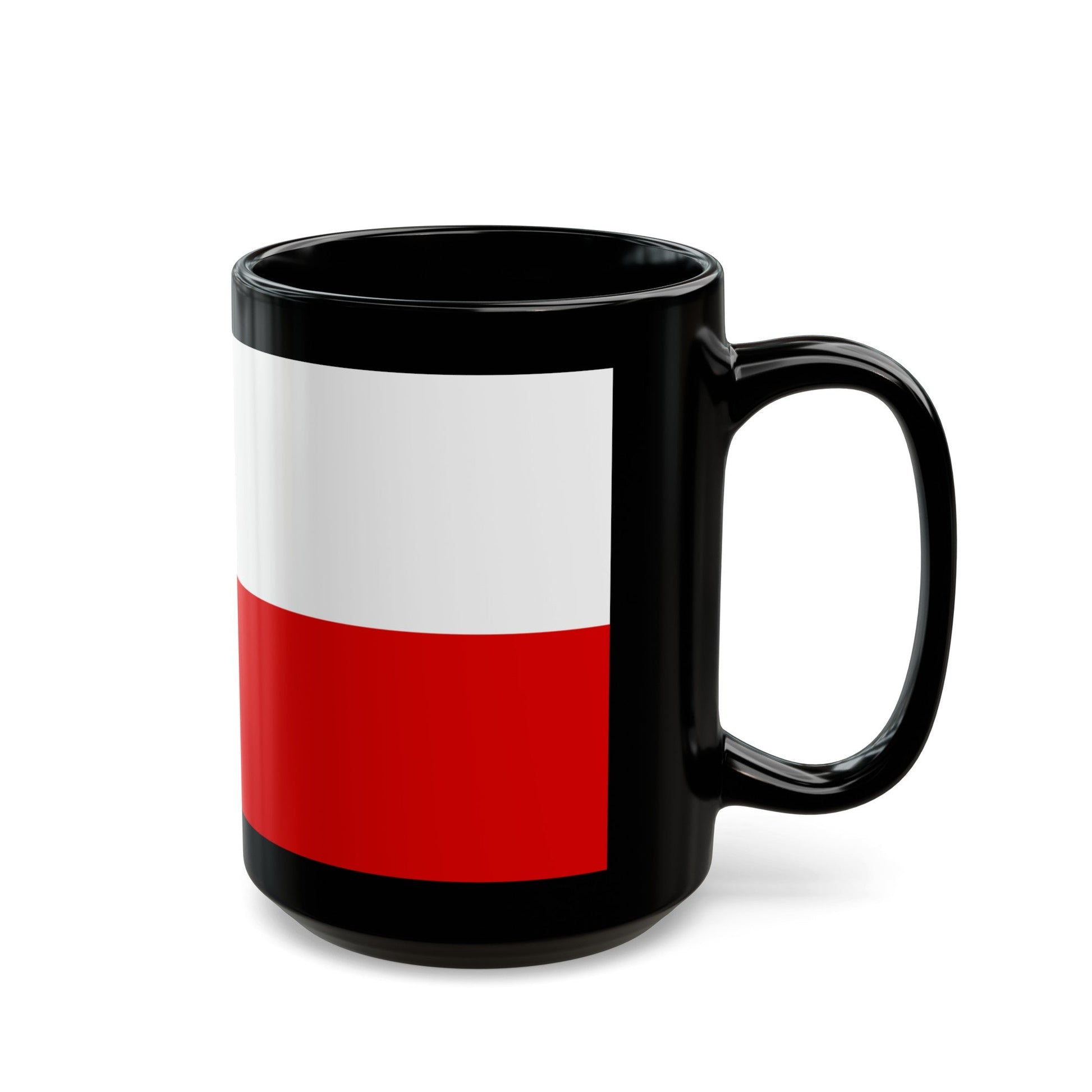 Flag of Thuringia Germany - Black Coffee Mug-The Sticker Space