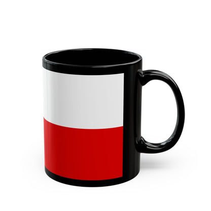 Flag of Thuringia Germany - Black Coffee Mug-The Sticker Space