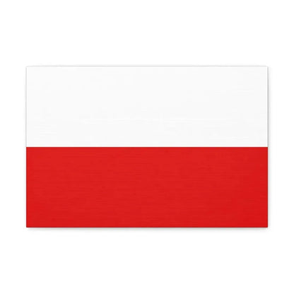 Flag of Thuringia Germany - Canvas Wall Art 18″ x 12″ 1.25" - The Sticker Space