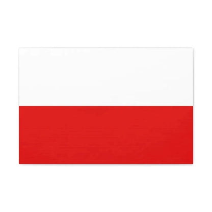 Flag of Thuringia Germany - Canvas Wall Art 24″ x 16″ 1.25" - The Sticker Space