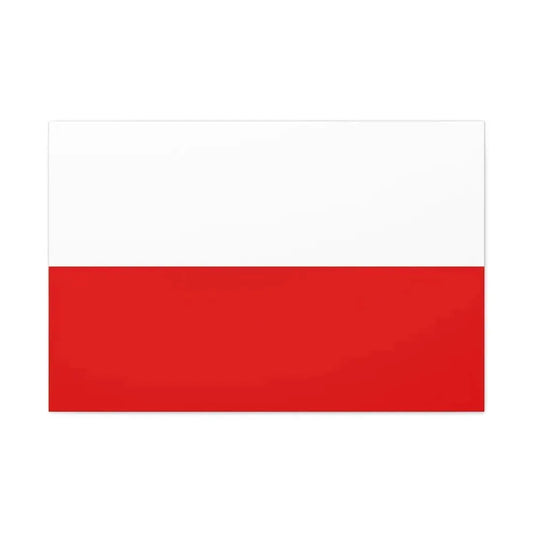 Flag of Thuringia Germany - Canvas Wall Art 36" x 24" 1.25" - The Sticker Space