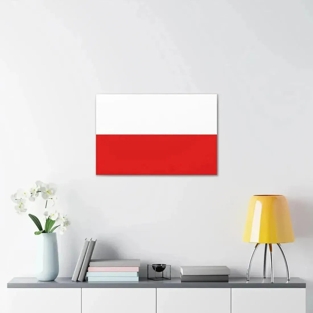 Flag of Thuringia Germany - Canvas Wall Art - The Sticker Space