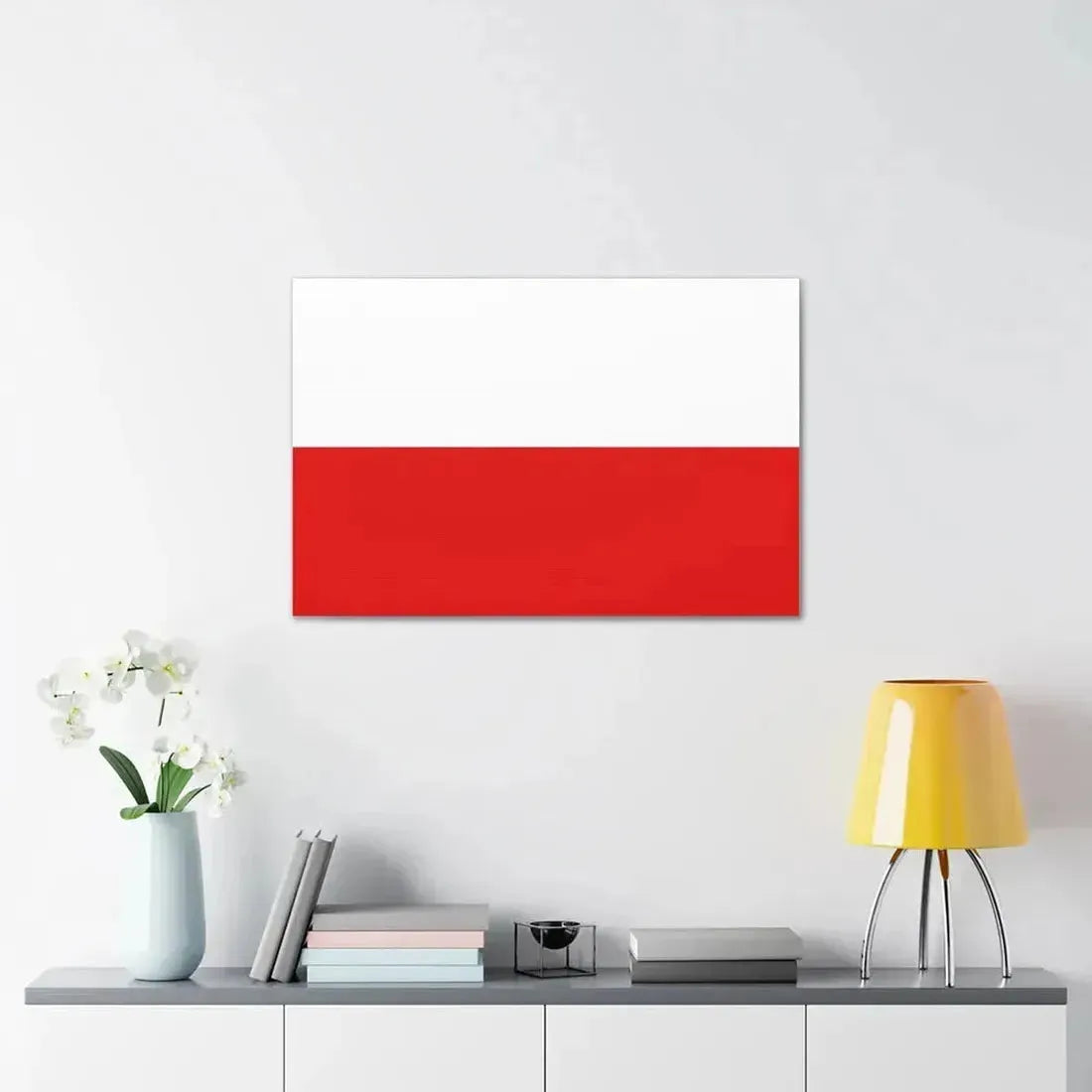 Flag of Thuringia Germany - Canvas Wall Art - The Sticker Space