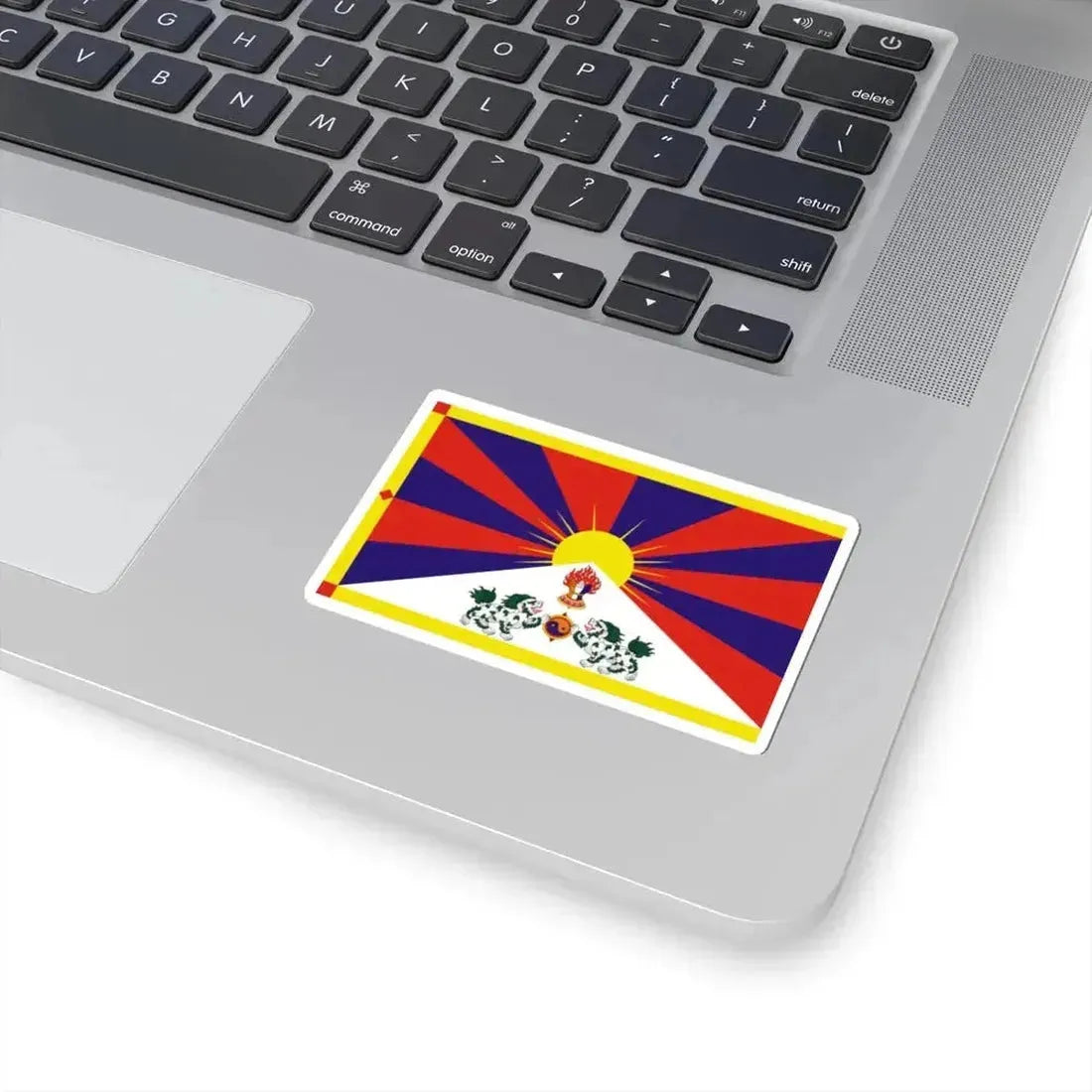 Flag of Tibet 1916-1951 (China) STICKER Vinyl Kiss-Cut Decal - The Sticker Space