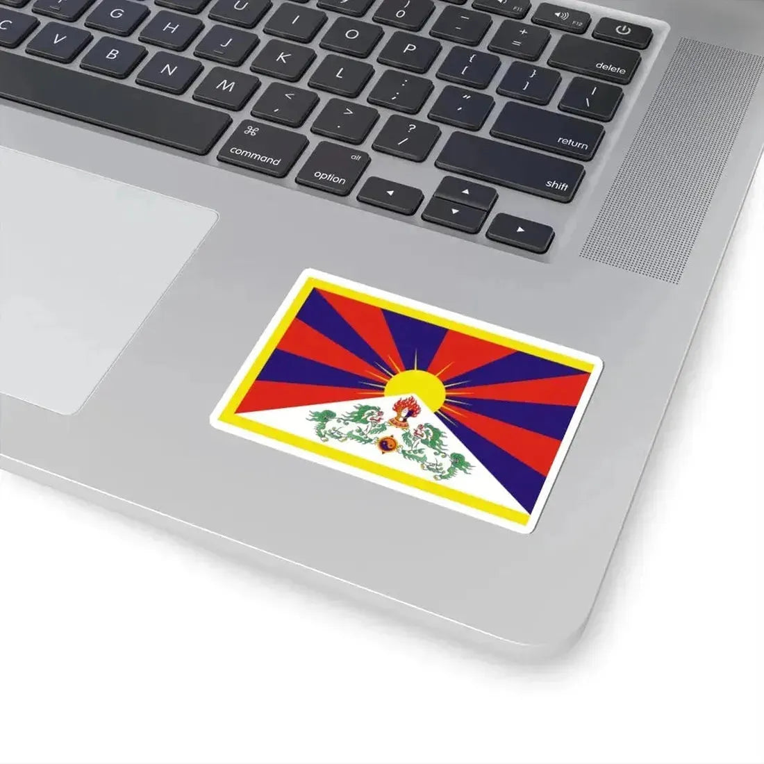 Flag of Tibet 3-2 (China) STICKER Vinyl Kiss-Cut Decal - The Sticker Space
