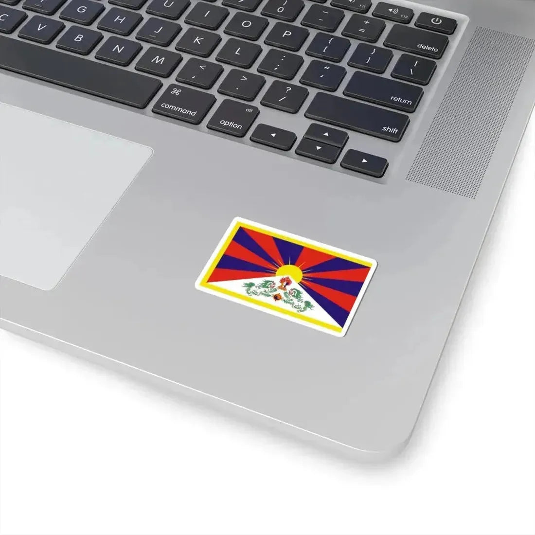 Flag of Tibet (China) STICKER Vinyl Kiss-Cut Decal - The Sticker Space