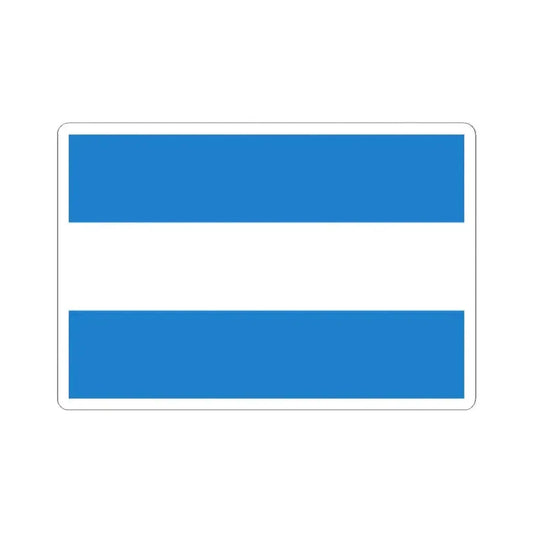 Flag of Tienen (Belgium) STICKER Vinyl Kiss-Cut Decal 2 Inch White - The Sticker Space