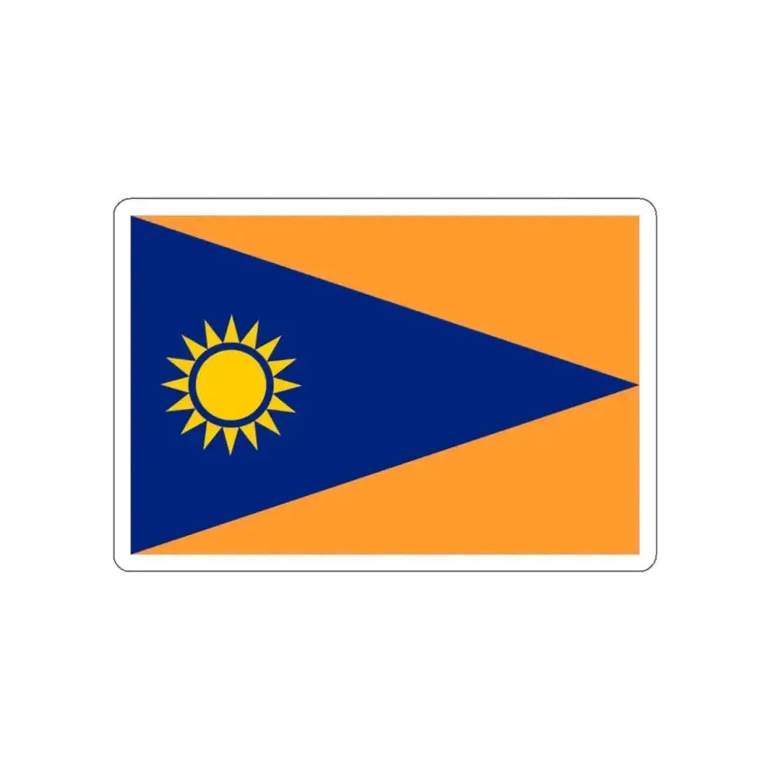 Flag of Tinaquillo Venezuela STICKER Vinyl Die-Cut Decal - The Sticker Space