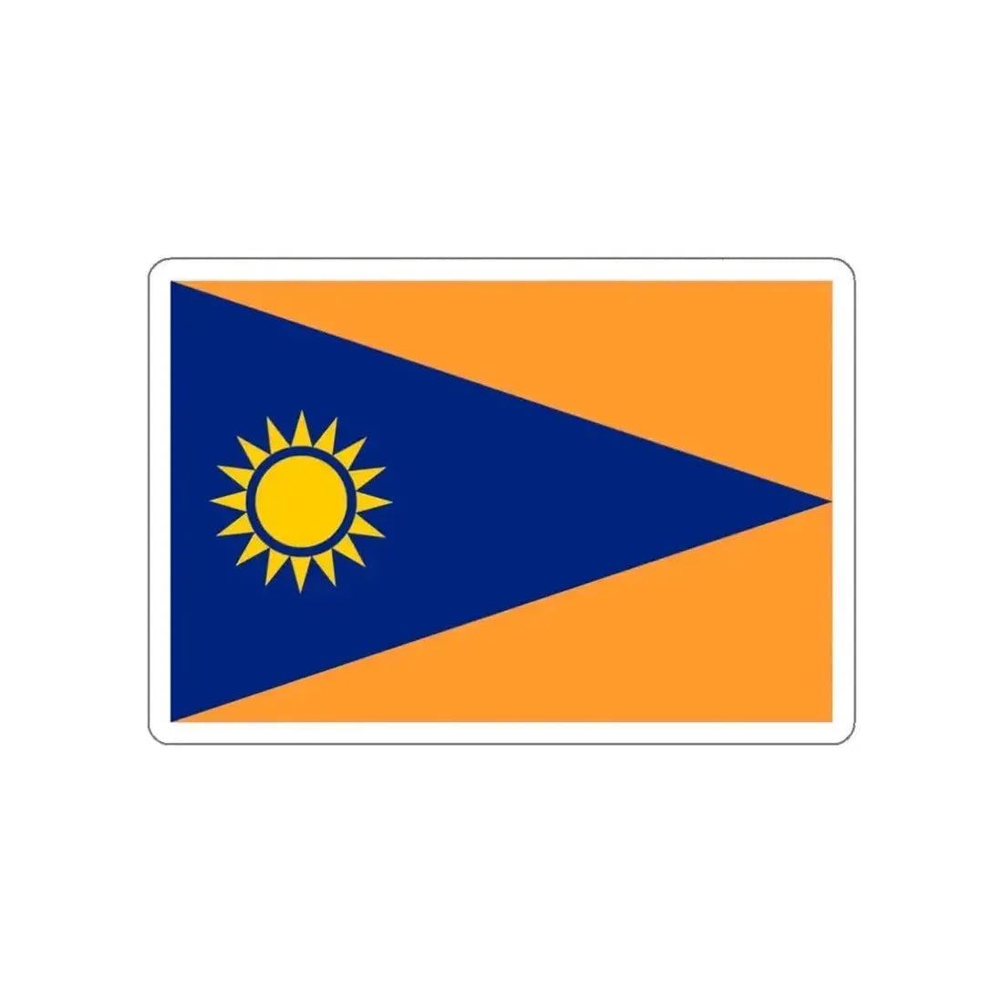 Flag of Tinaquillo Venezuela STICKER Vinyl Die-Cut Decal - The Sticker Space