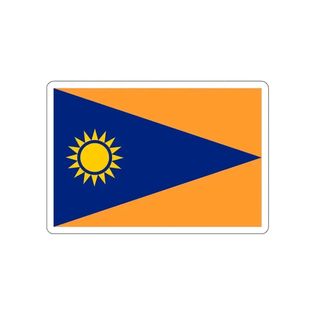 Flag of Tinaquillo Venezuela STICKER Vinyl Die-Cut Decal - The Sticker Space