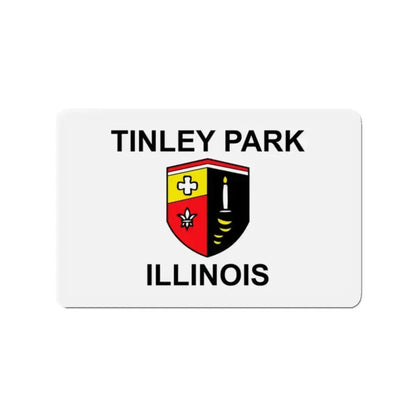 Flag of Tinley Park IL - Refrigerator Magnet - The Sticker Space