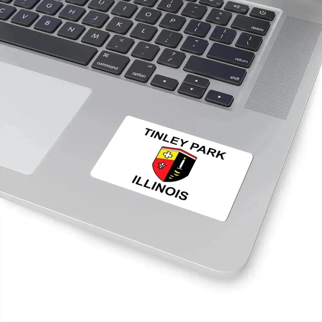 Flag of Tinley Park Illinois (United States) STICKER Vinyl Kiss-Cut Decal - The Sticker Space