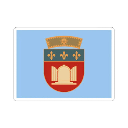 Flag of Tiranë Albania STICKER Vinyl Die-Cut Decal 2 Inch - The Sticker Space