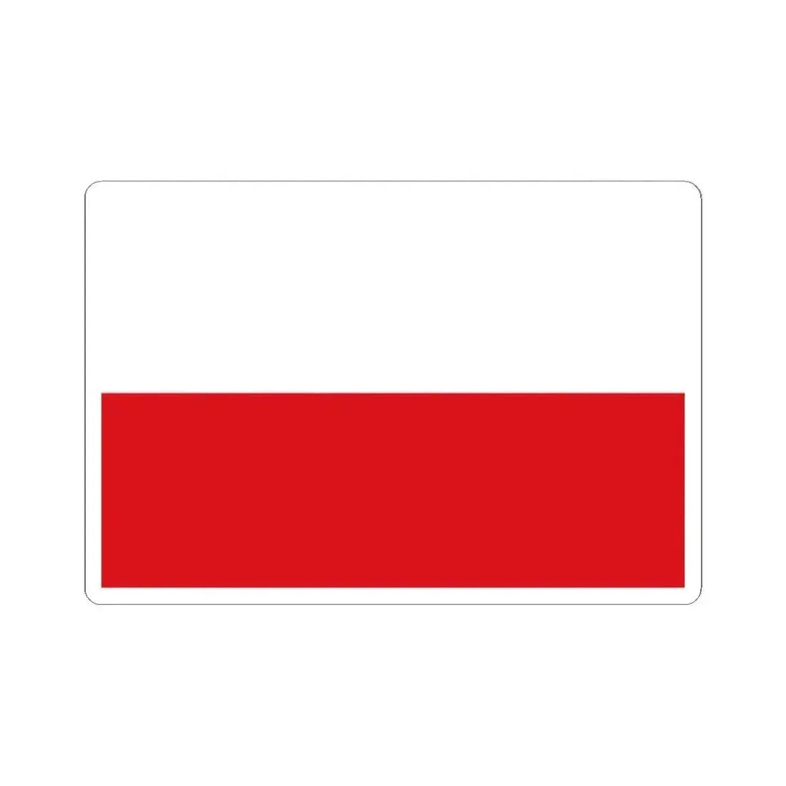 Flag of Tirol and Upper Austria (Austria) STICKER Vinyl Kiss-Cut Decal 2 Inch White - The Sticker Space