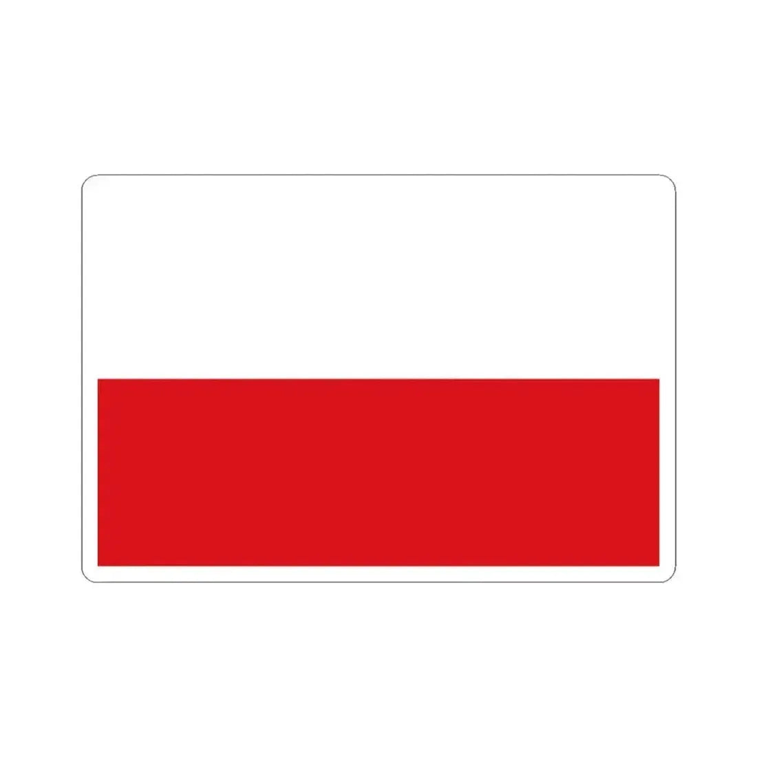 Flag of Tirol and Upper Austria (Austria) STICKER Vinyl Kiss-Cut Decal 3 Inch White - The Sticker Space