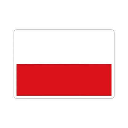 Flag of Tirol and Upper Austria (Austria) STICKER Vinyl Kiss-Cut Decal 3 Inch White - The Sticker Space