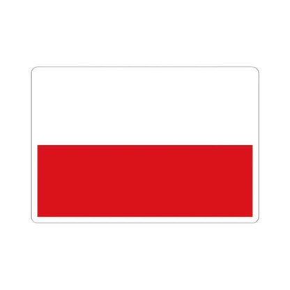 Flag of Tirol and Upper Austria (Austria) STICKER Vinyl Kiss-Cut Decal 6 Inch White - The Sticker Space