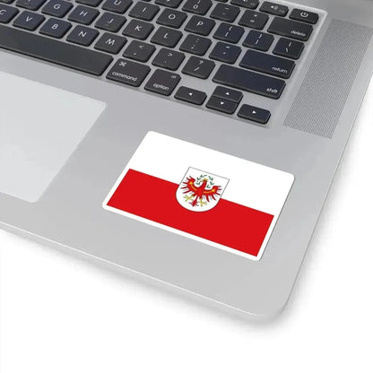 Flag of Tirol state (Austria) STICKER Vinyl Kiss-Cut Decal - The Sticker Space