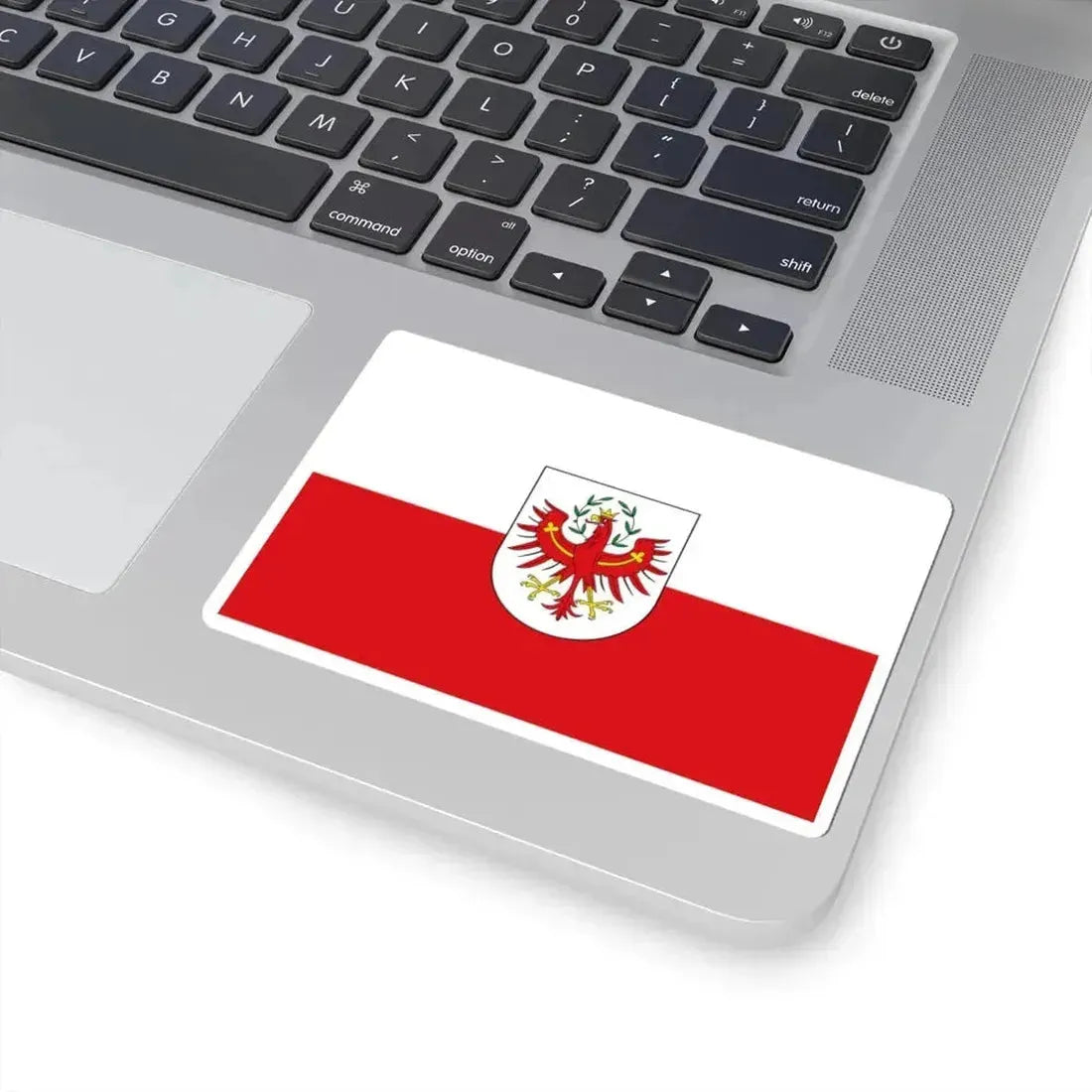 Flag of Tirol state (Austria) STICKER Vinyl Kiss-Cut Decal - The Sticker Space