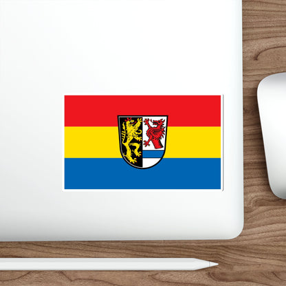 Flag of Tirschenreuth Germany STICKER Vinyl Die-Cut Decal-The Sticker Space