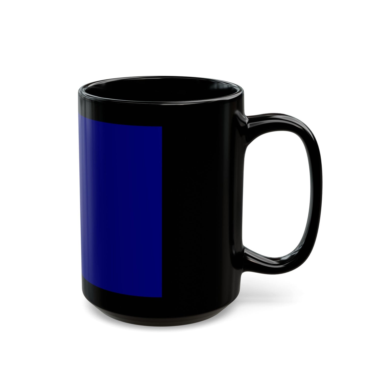 Flag of Tivoli Italy - Black Coffee Mug-The Sticker Space