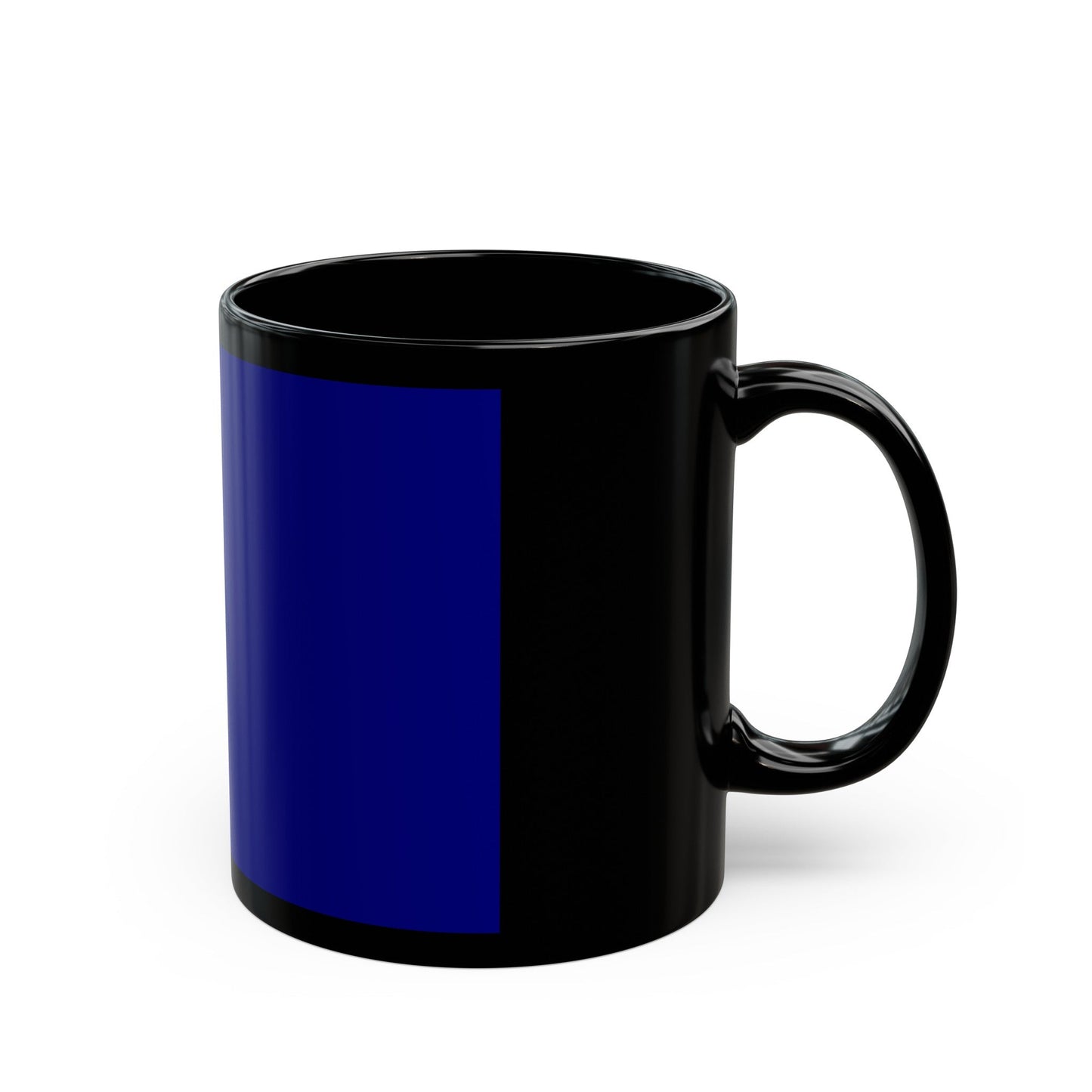 Flag of Tivoli Italy - Black Coffee Mug-The Sticker Space