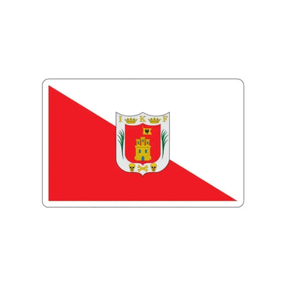 Flag of Tlaxcala Mexico STICKER Vinyl Die-Cut Decal 2 Inch - The Sticker Space