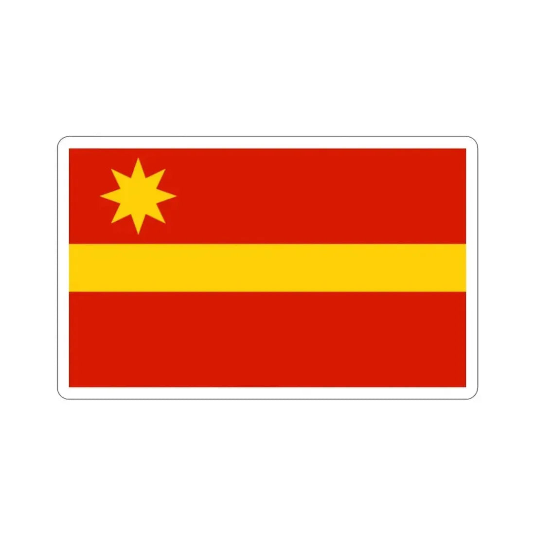 Flag of Toa Alta Puerto Rico STICKER Vinyl Die-Cut Decal - The Sticker Space