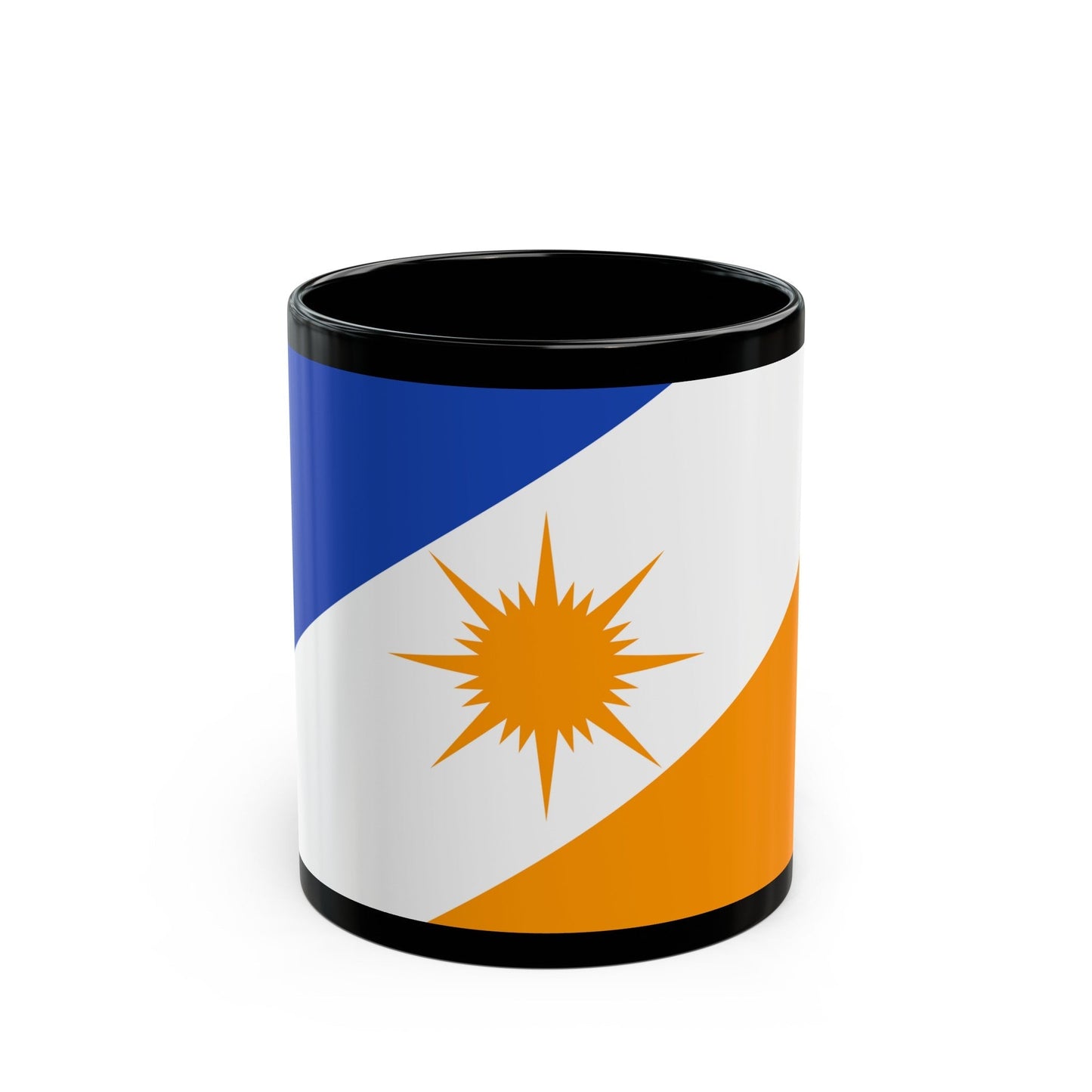 Flag of Tocantins Brazil - Black Coffee Mug-11oz-The Sticker Space