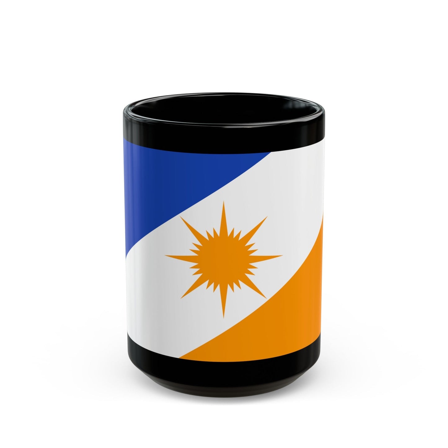 Flag of Tocantins Brazil - Black Coffee Mug-15oz-The Sticker Space