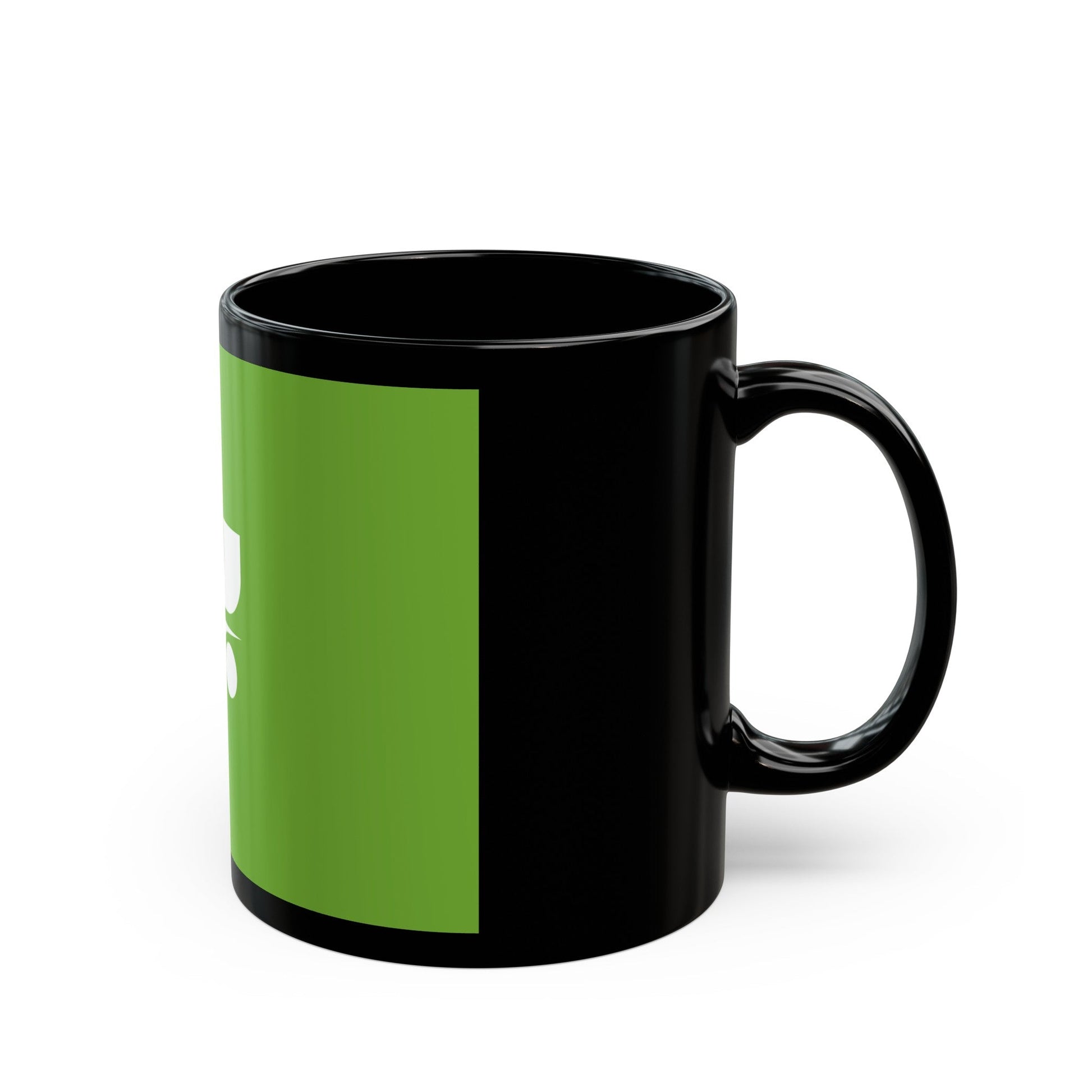 Flag of Tochigi Prefecture Japan - Black Coffee Mug-The Sticker Space