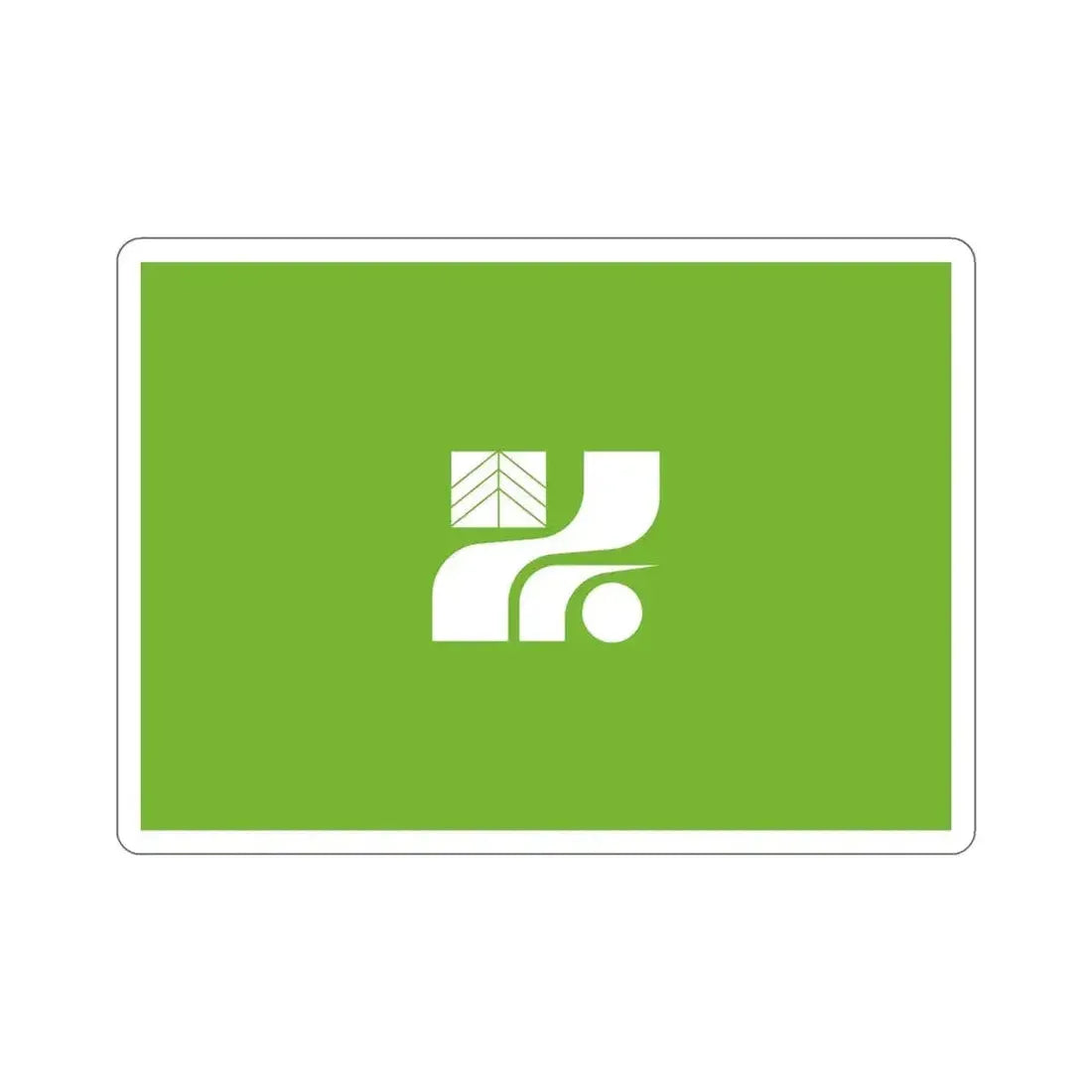 Flag of Tochigi Prefecture Japan STICKER Vinyl Die-Cut Decal 5 Inch - The Sticker Space