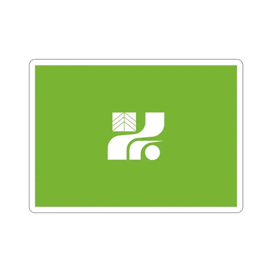 Flag of Tochigi Prefecture Japan STICKER Vinyl Die-Cut Decal 6 Inch - The Sticker Space