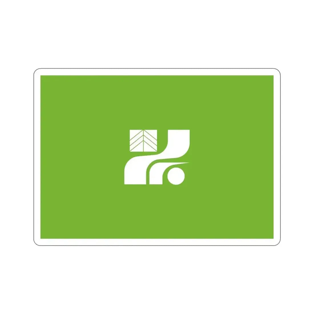 Flag of Tochigi Prefecture Japan STICKER Vinyl Die-Cut Decal - The Sticker Space