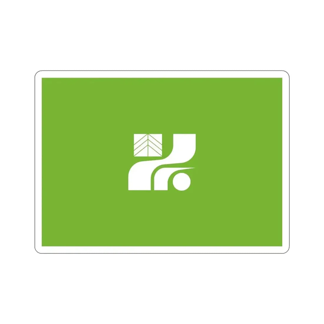 Flag of Tochigi Prefecture Japan STICKER Vinyl Die-Cut Decal - The Sticker Space
