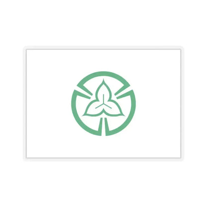 Flag of Tokorozawa Saitama Japan - STICKER Vinyl Kiss-Cut Decal 2 Inch Transparent - The Sticker Space