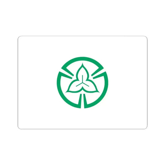 Flag of Tokorozawa Saitama Japan - STICKER Vinyl Kiss-Cut Decal 2 Inch White - The Sticker Space
