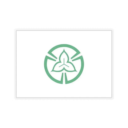 Flag of Tokorozawa Saitama Japan - STICKER Vinyl Kiss-Cut Decal 3 Inch Transparent - The Sticker Space