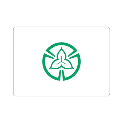Flag of Tokorozawa Saitama Japan - STICKER Vinyl Kiss-Cut Decal 3 Inch White - The Sticker Space