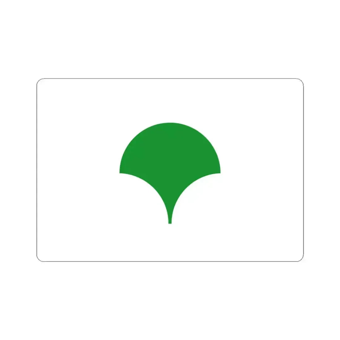 Flag of Tokyo Japan - STICKER Vinyl Kiss-Cut Decal 3 Inch White - The Sticker Space