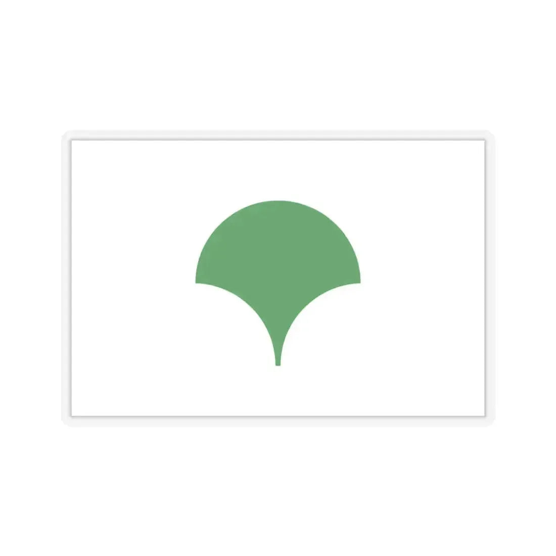 Flag of Tokyo Japan - STICKER Vinyl Kiss-Cut Decal 4 Inch Transparent - The Sticker Space