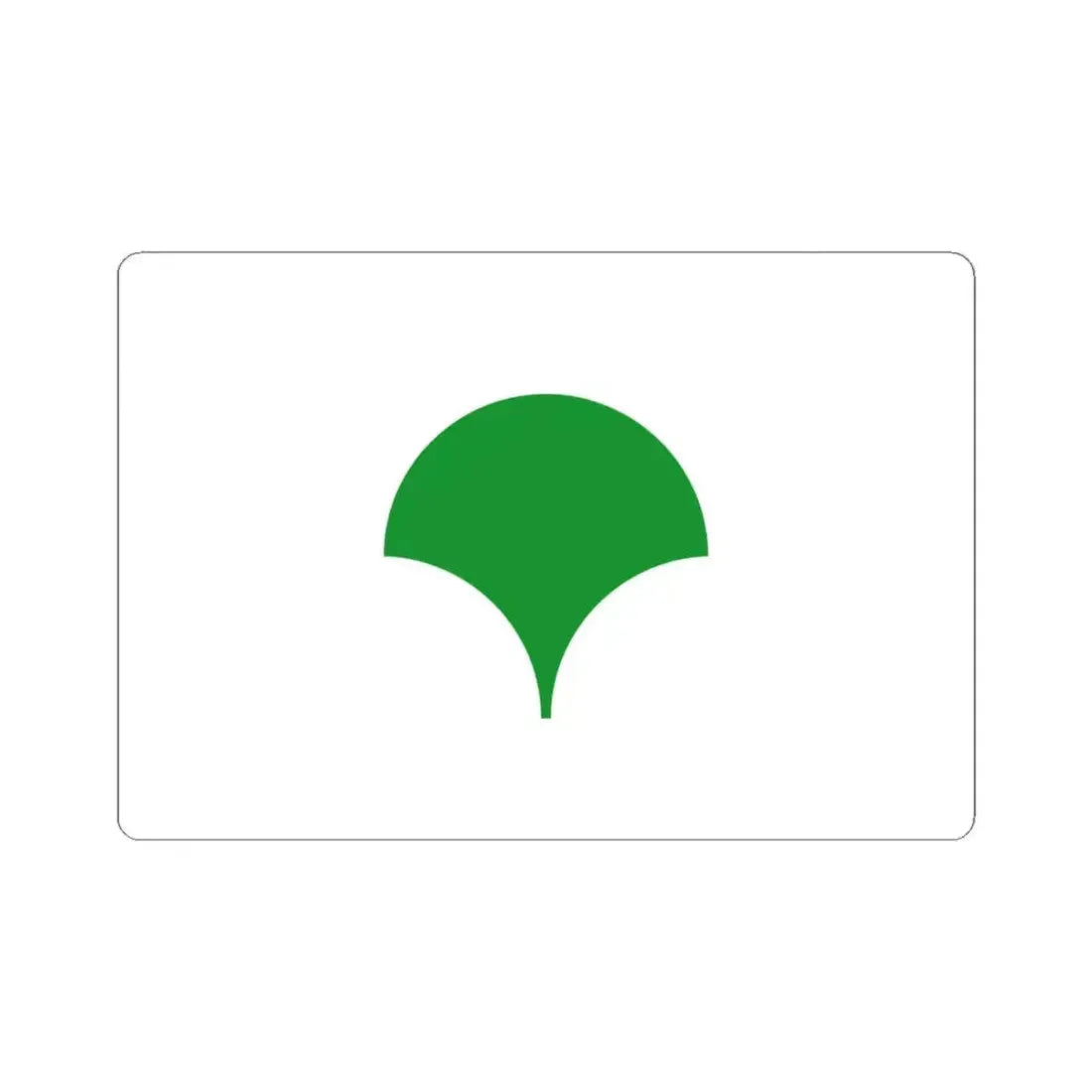 Flag of Tokyo Japan - STICKER Vinyl Kiss-Cut Decal 4 Inch White - The Sticker Space