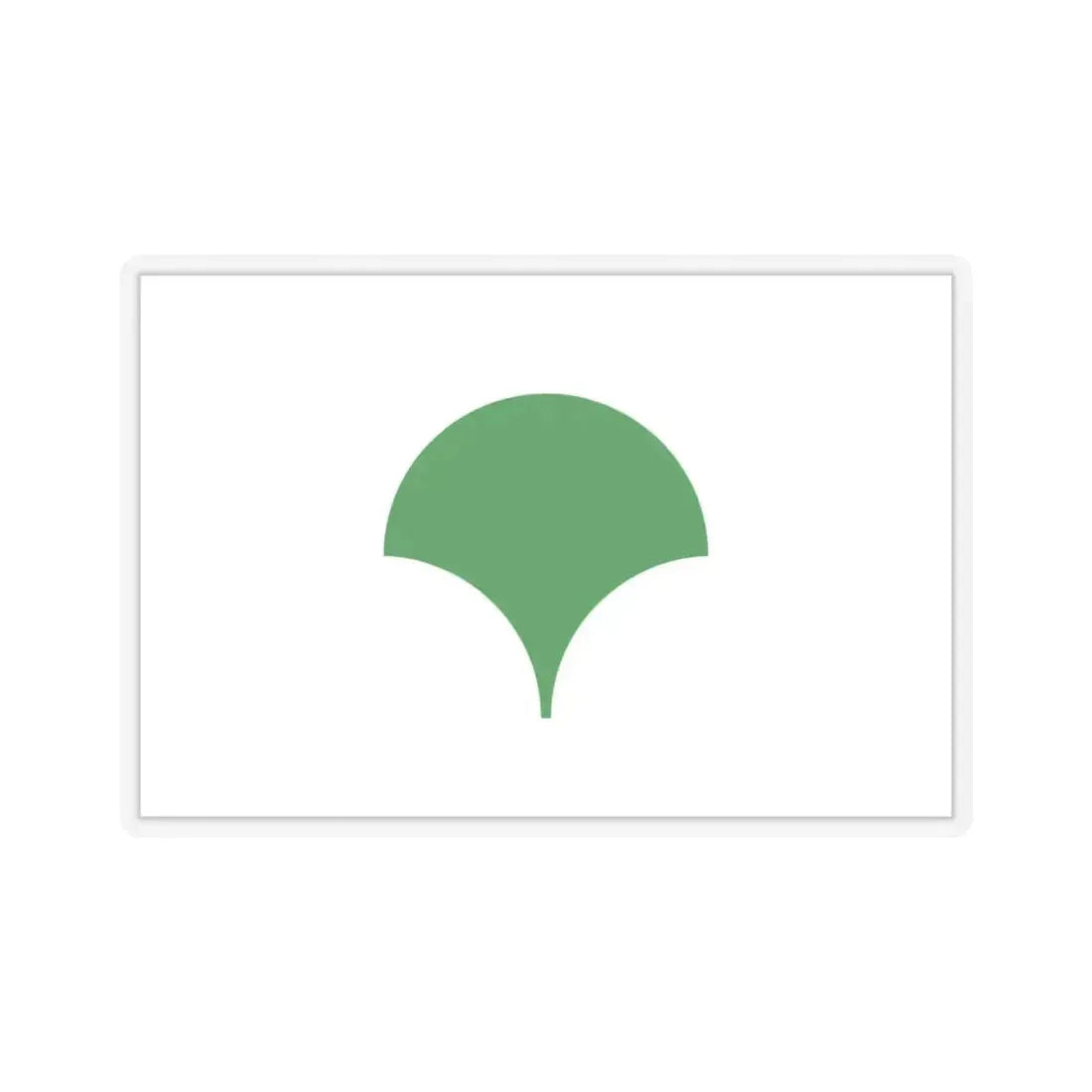 Flag of Tokyo Japan - STICKER Vinyl Kiss-Cut Decal 6 Inch Transparent - The Sticker Space